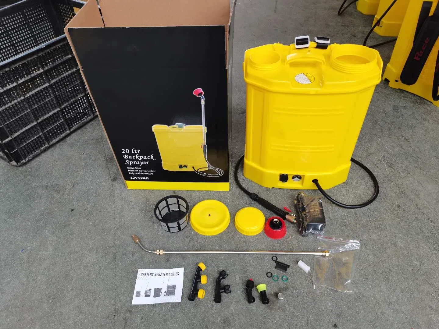 Farmguard 20L Double Motor Power Pump Sprayer
