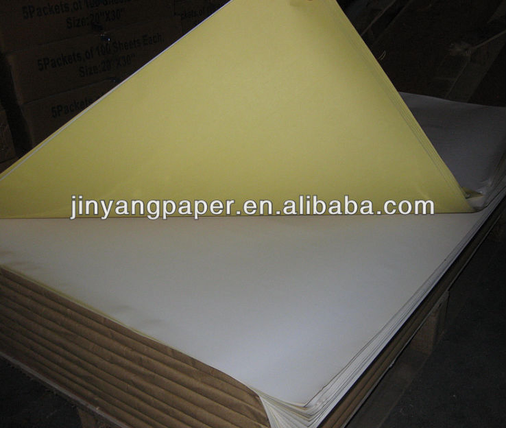 Sticker Paper with 18 GSM /20 GSM Hotmelt Glue Self Adhesive Paper