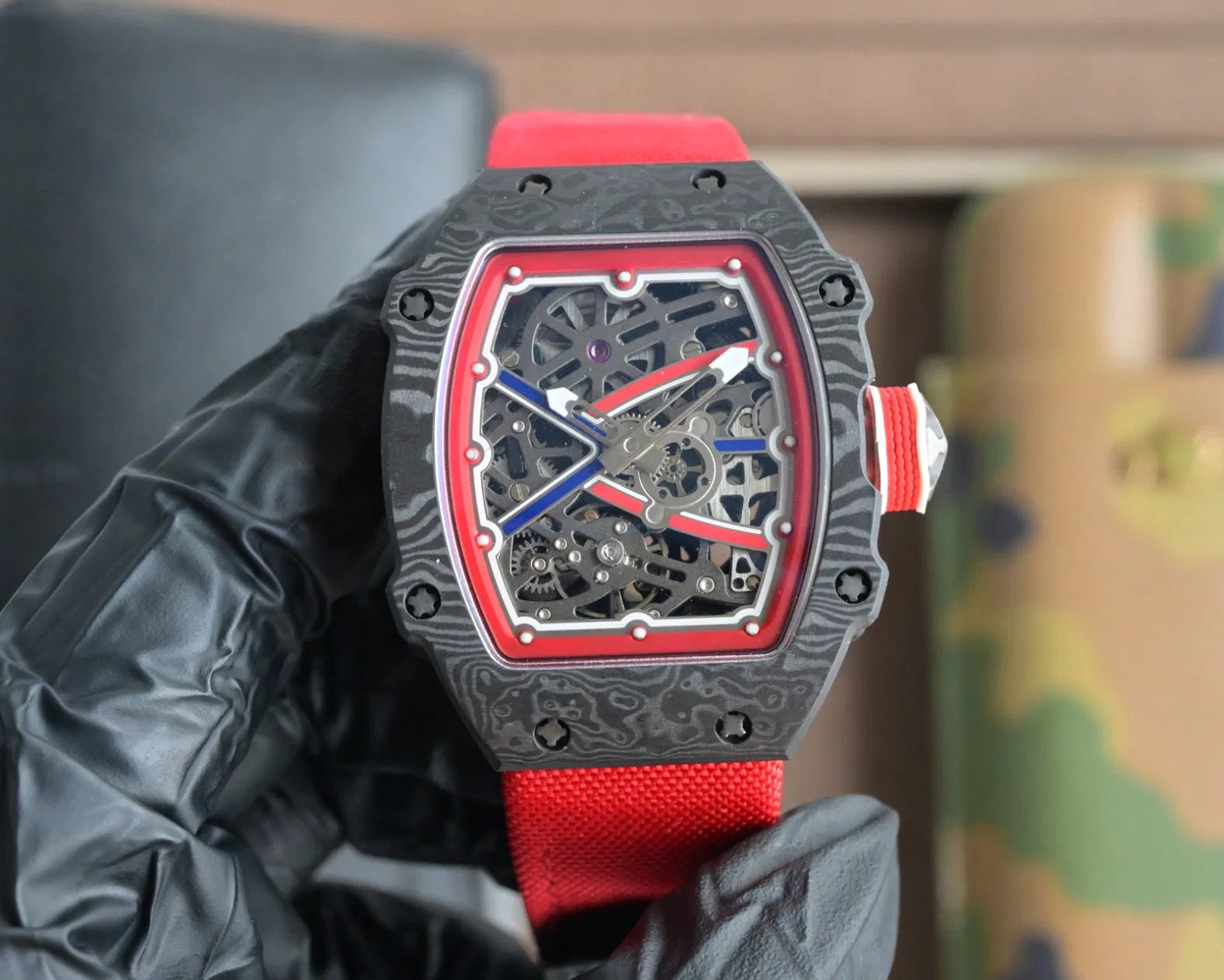 Factory Best-Selling RM67-02 a Luxury Automatic Mechanical Watch Equipped with a 12mm Premium Version