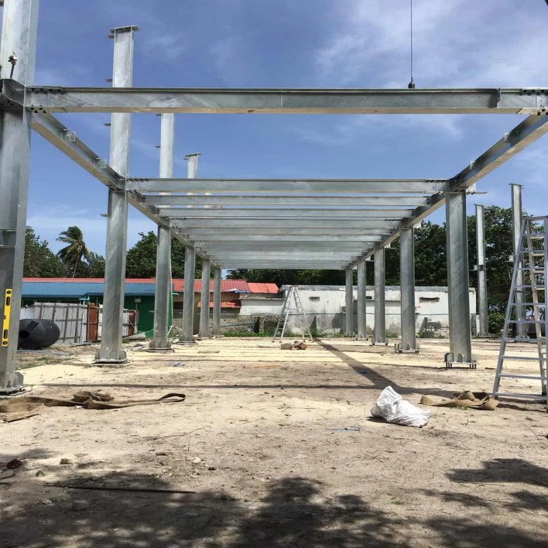 China Large Span Prefab Industrial Steel Structure Structural Steel Shop Buildings