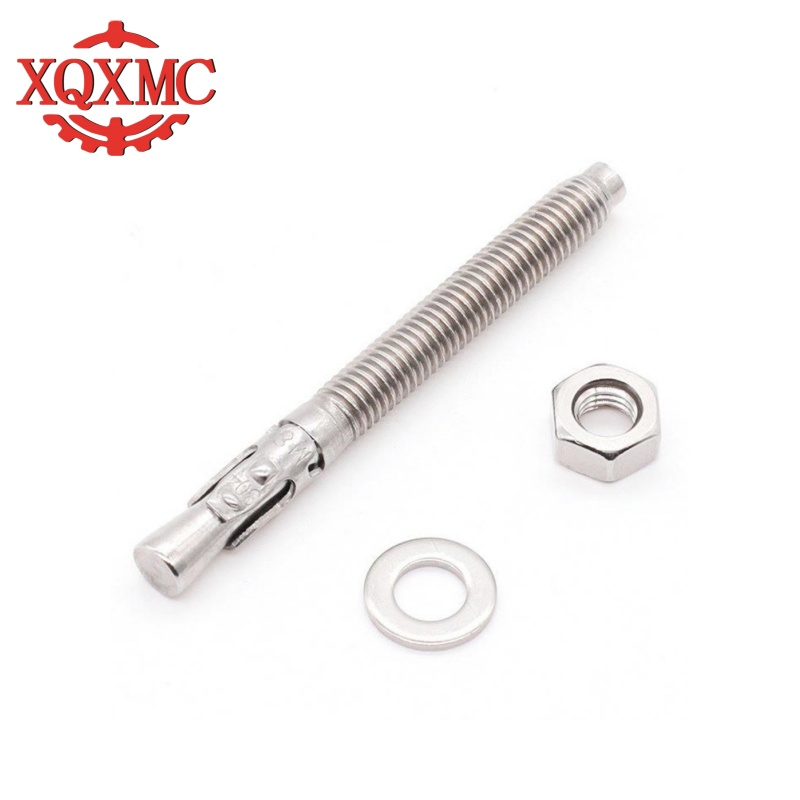 M12*100 Carbon Steel Galvanized Expansion Wedge Anchor Bolts