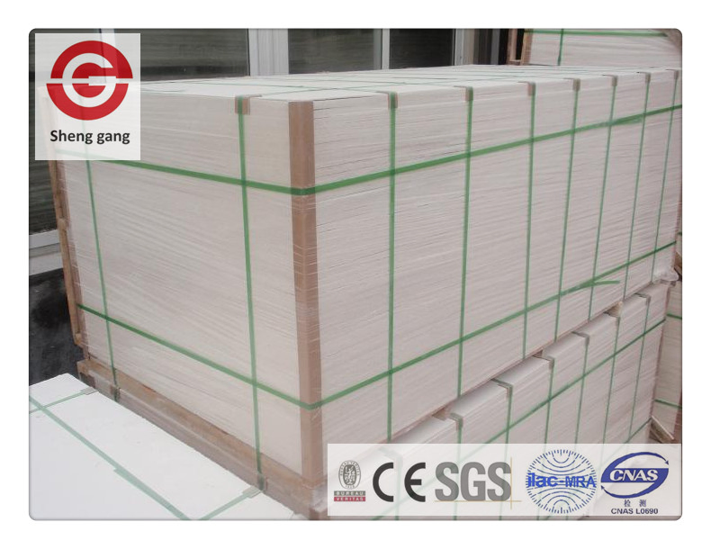 3-20mm Fireproof Glass Magnesium Oxide Panel Building Interior Decorative Material