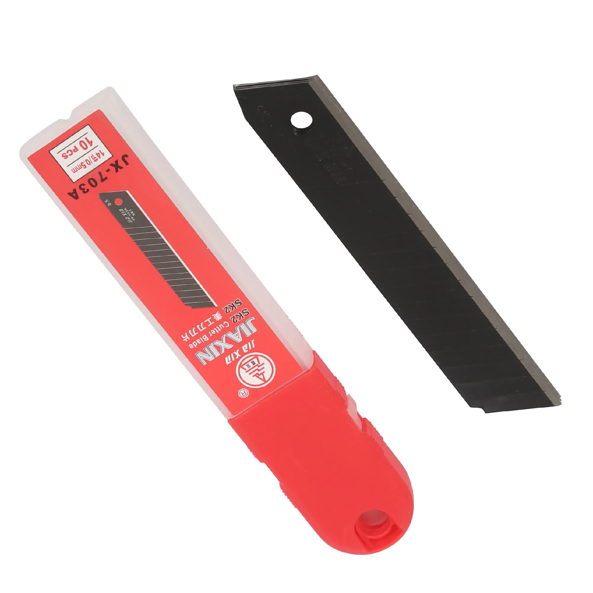 High Quality and Durable 10PCS 18mm Snap-off Utility Knife Replacement Spare Blades