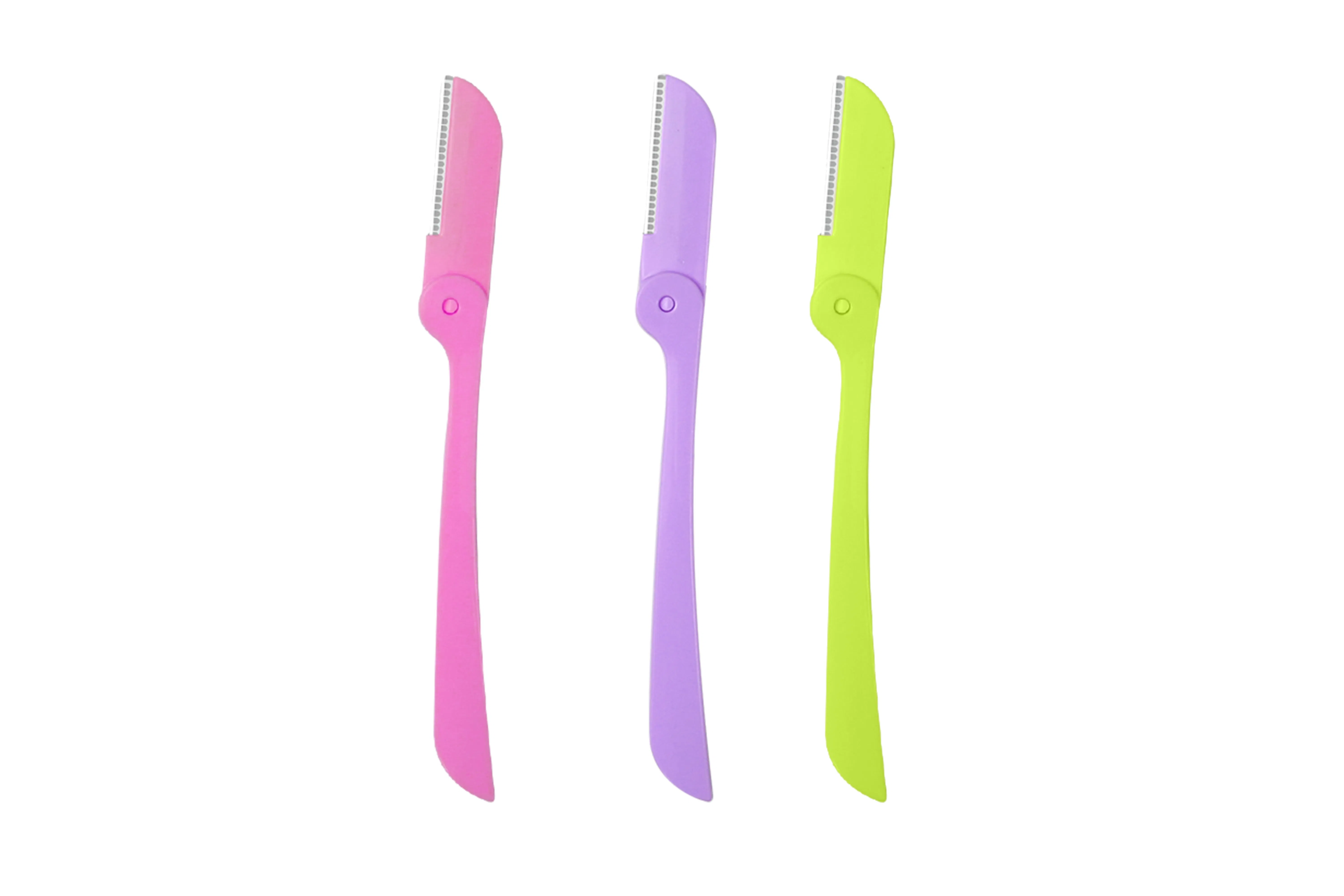 Precision Portable Stainless Steel Eyebrow Trimmer for Flawless Grooming