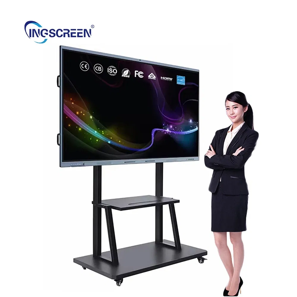 High Definition Smooth Writing OEM ODM Custom All-in-One Short Throw Interactive Board