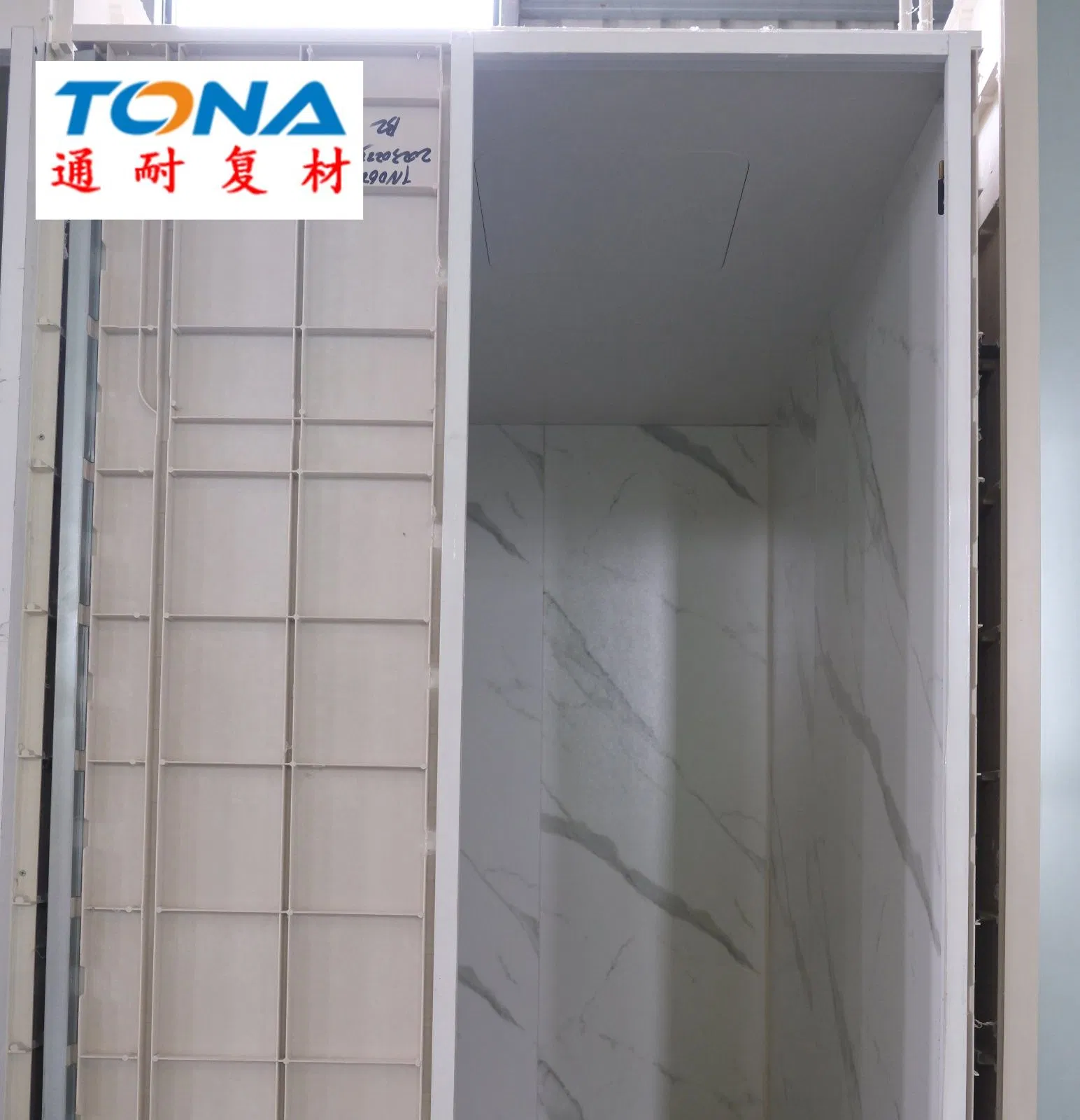 Accessories Prefabricated Furniture Space Saving Easy Install Modern Style SMC Bathroom