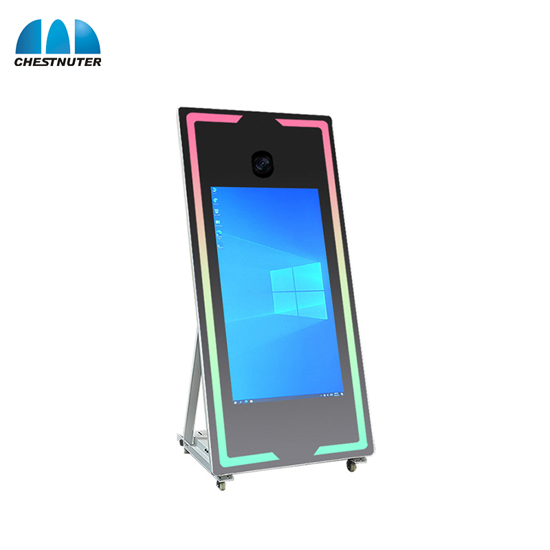 Фотобудка-зеркало с сенсорным экраном и DSLR камерой