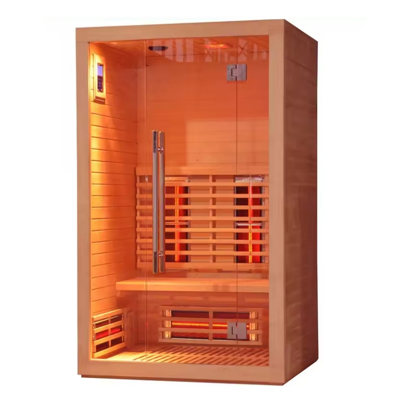 Инфракрасная сауна на 2 персоны из массива дерева