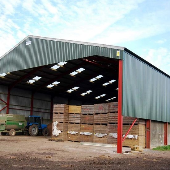 Easy to Assemble Steel Structure Barn Hay Shed Farm Warehouse Insulated Kennel