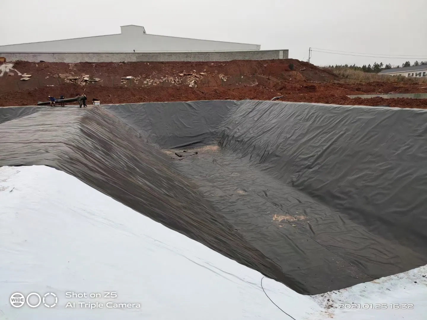 High Strength Waterproof Geomembrane Pond Liners Canvas Fish Tank Tarpaulin for Biofloc Fish Farming