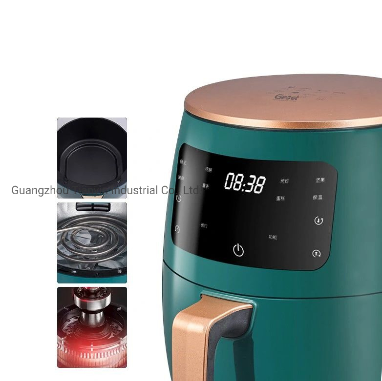 Silver Crest Digital Extra Large Restaurant No Oil Capacity Electric Oven Cheapest Fryers Digital Air Fryer