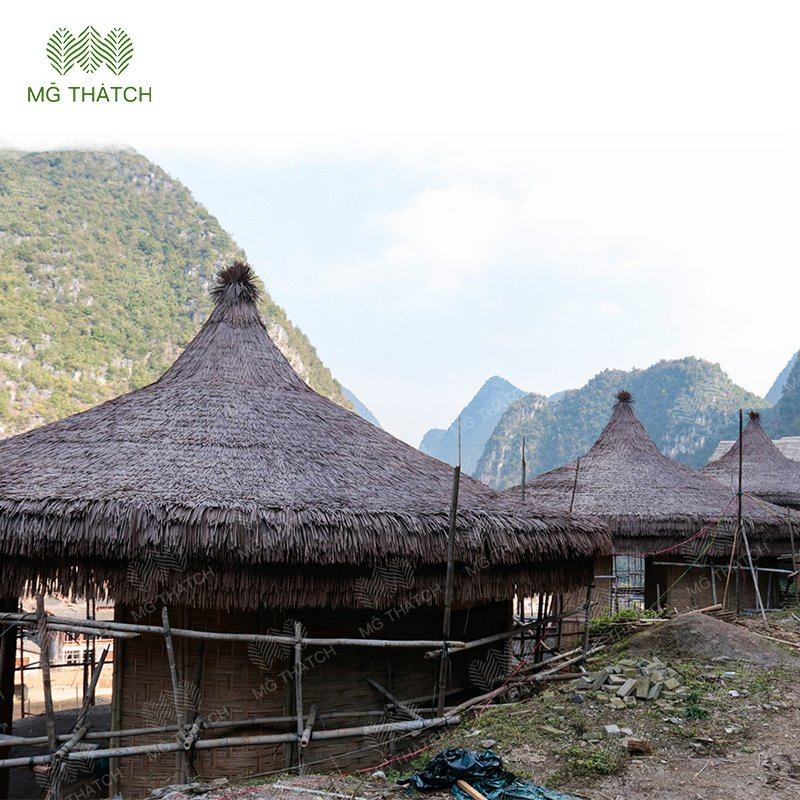 Thatched Roof Gazebo Farm House Quotation for Roof