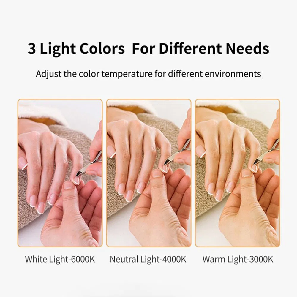 Arc Manicure Lamp LED Table UV Gel Half Moon Ring Nail Art Lamp Light Tools for Nail Salon Moon Products