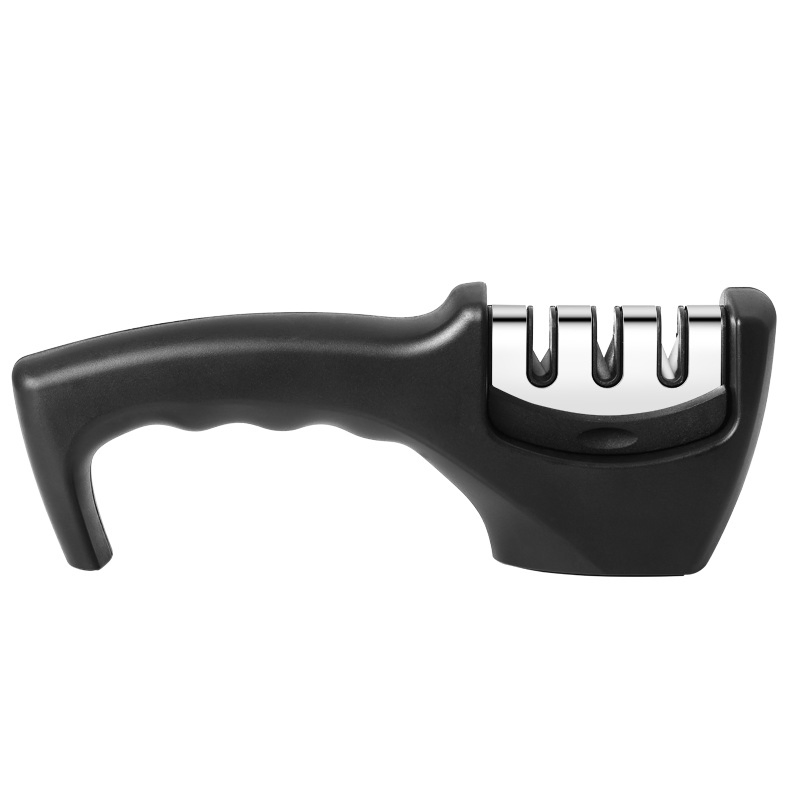 Pocket PAL Professional Manual PP Plastic Nonslip Handle Sharpening Stone Sharp Blades Scissor Professional Knife Sharpener