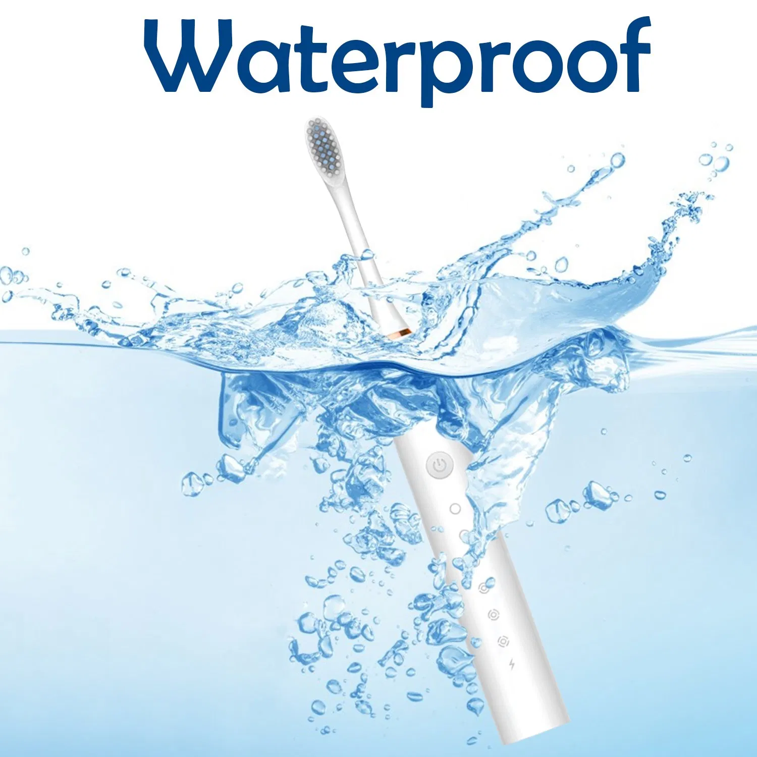 Wireless Rechargeable Washable Electronic Whitening Teeth Brush Electric Toothbrush