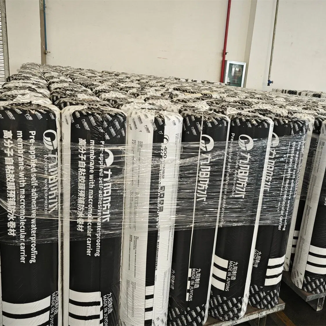 Temp-Resistant Stable Pre-Laid Polymer Self-Adhesive Membrane