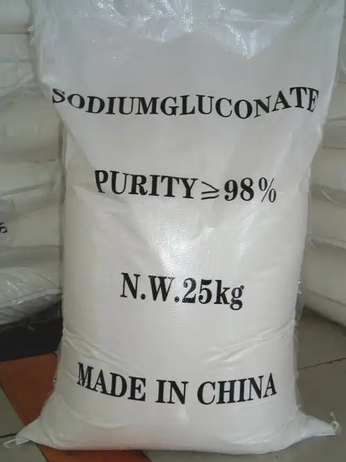 High Quality 99% Industrial Grade Food Grade Sodium Gluconate