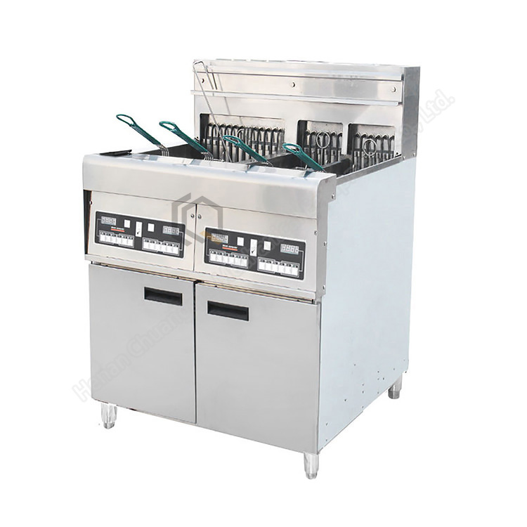 Continuous Fryer Machine Fryer Commercial Frying Pan Frying Machine Electric Fry Pan Fries Electric Machine Electric Deep Fryers