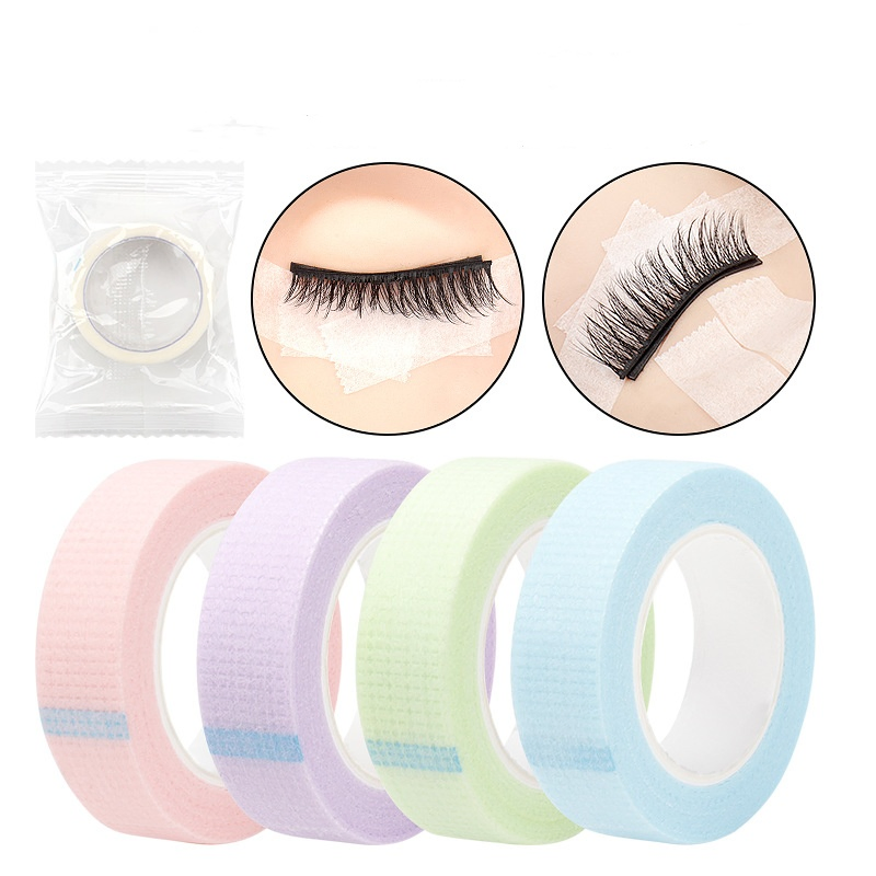 Colorful Hypoallergenic Non-Woven Eyelash Extension Tape