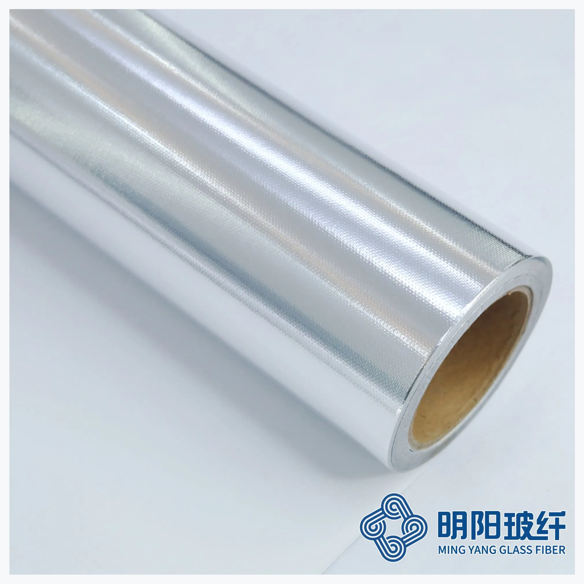Aluminum Foil Coated Fiberglass Cloth Anti Oil Waterproof Fireproof Heat Insulating Cover Jackets High Quality Fiberglass Cloth Customized Products