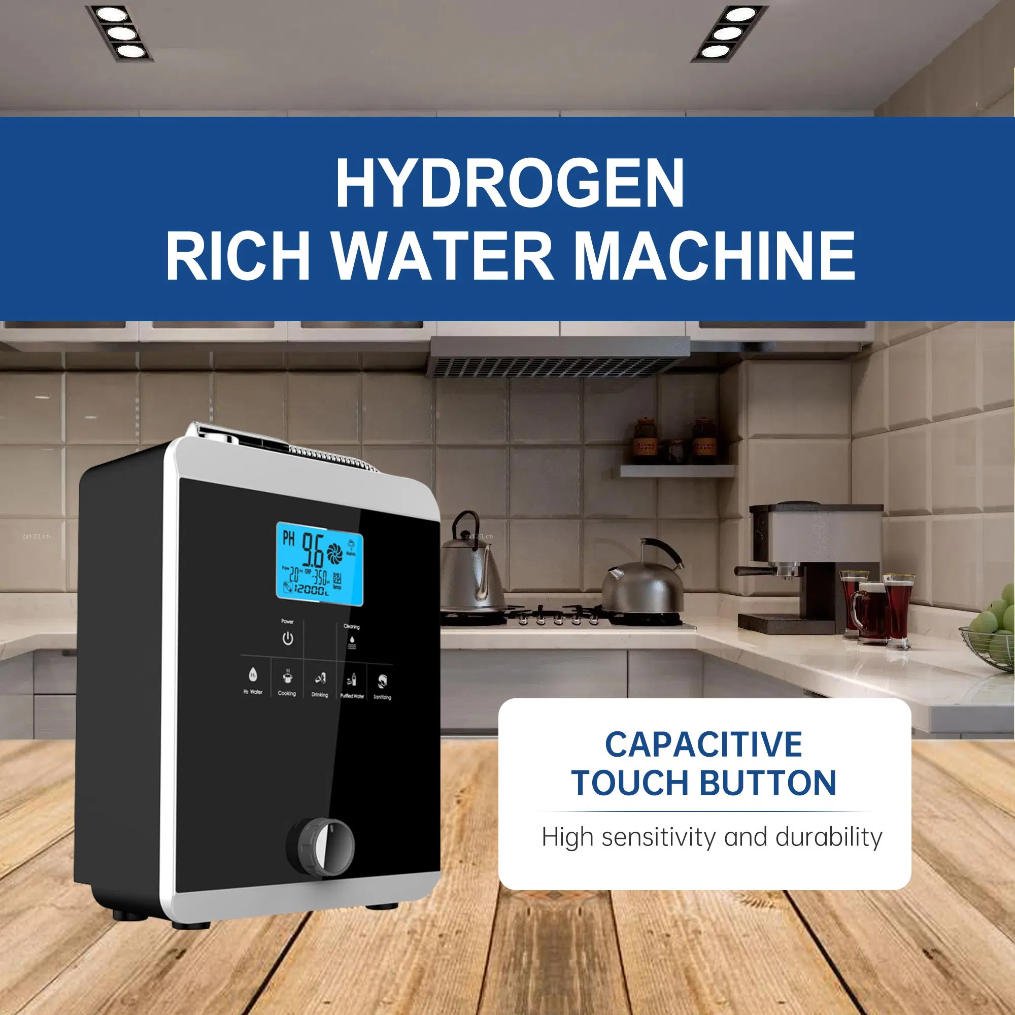 Alkaline Water Ionizer Health Home Appliances Electrolysis Technology High Quality 11 Plates