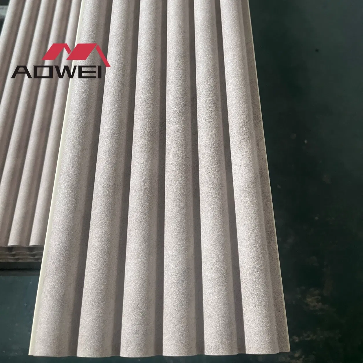 Stylish Fluted Wall Panels Made From Durable WPC Material