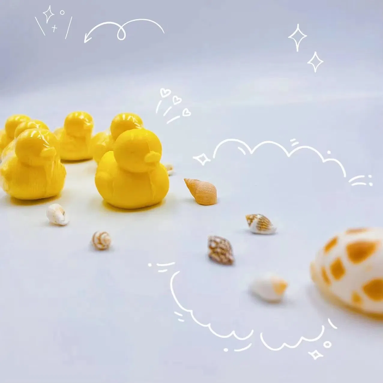 OEM Hotel Small Yellow Duck Soap, Small Animal Soap