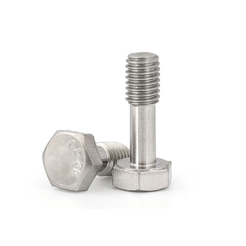 High Quality DIN931 18-8 Stainless Steel M3 M4 Slotted Hexagon Head Captive Screw