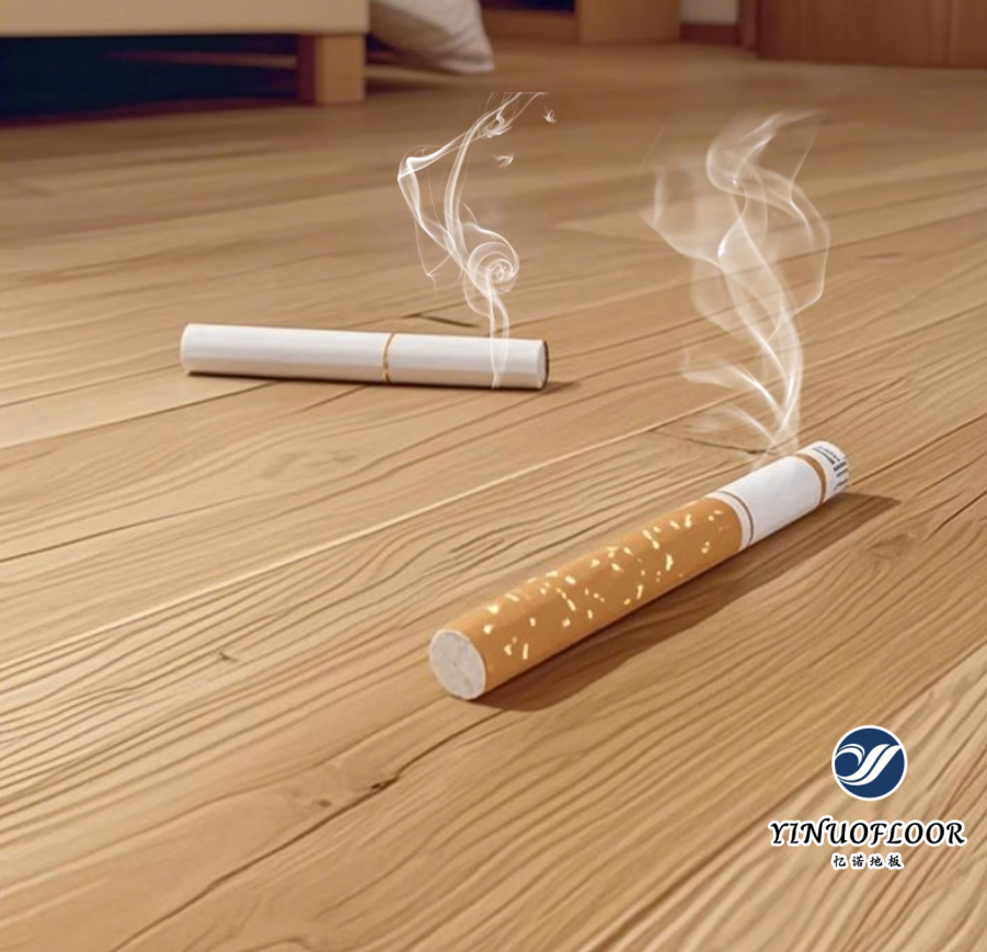 12mm Ynuo Laminate Flooring AC5 Specification 600*100 Elegant and Timeless Herringbone Wood Flooring