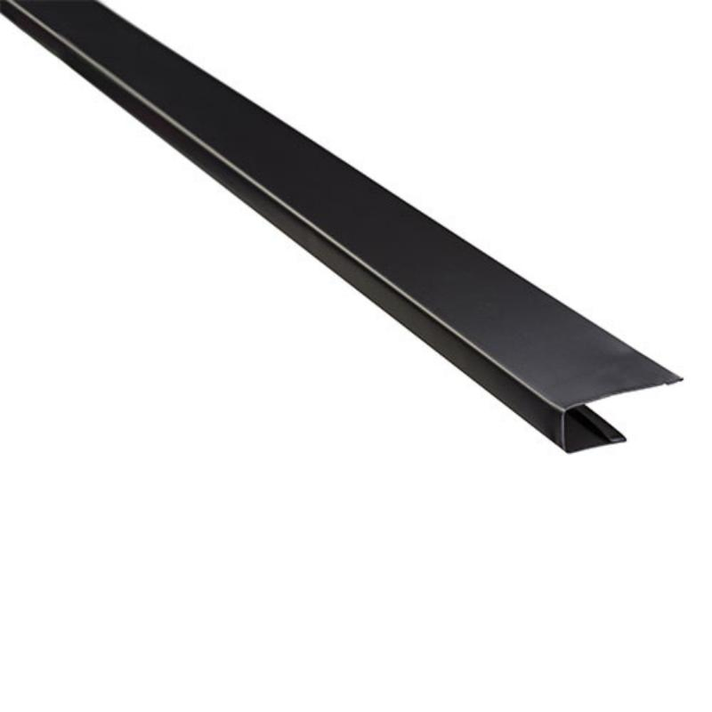 . 018'' White Aluminum Deep Nose J Channel Trim for Canada