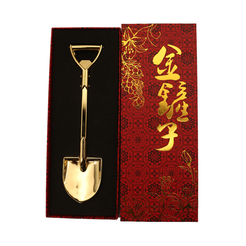 Premium Quality Metal Scoop Bottle Opener in Stylish Gold Finish