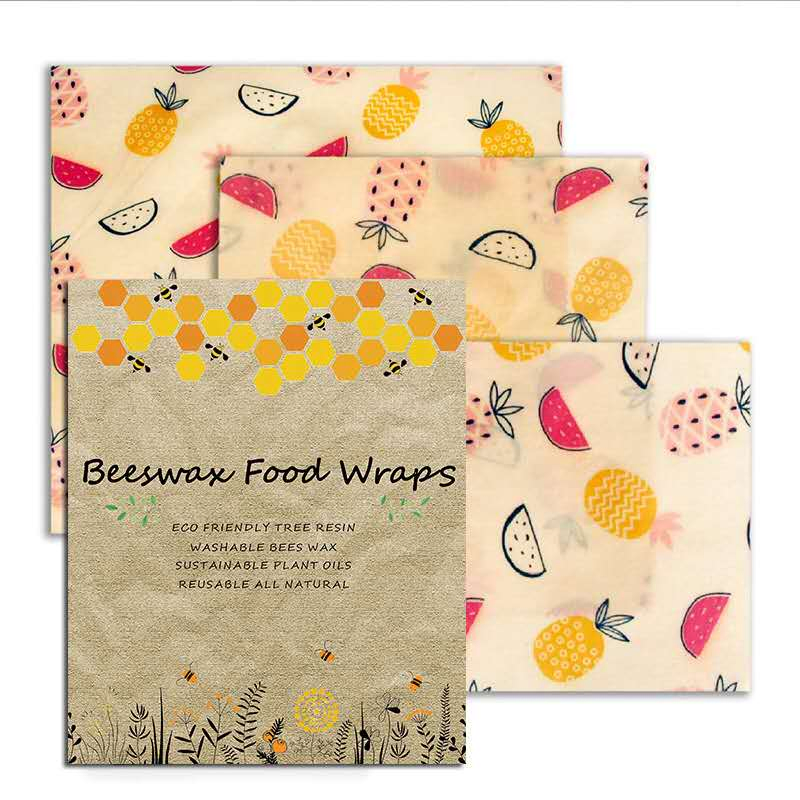 All Natural Food Storage Beeswax Food Wrap