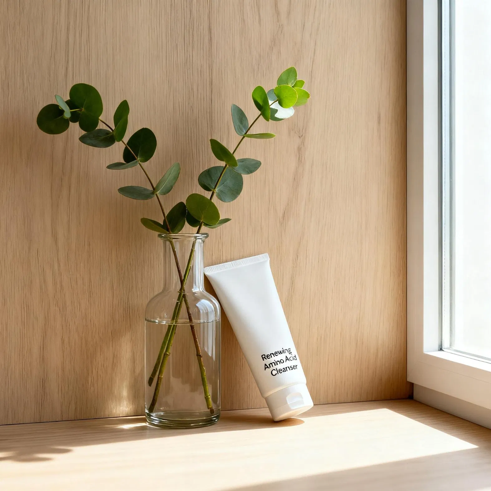 Fruit Beauty Pectin Face Cleanser with 5 Amino Acids for Natural Glow and Antioxidant Protection