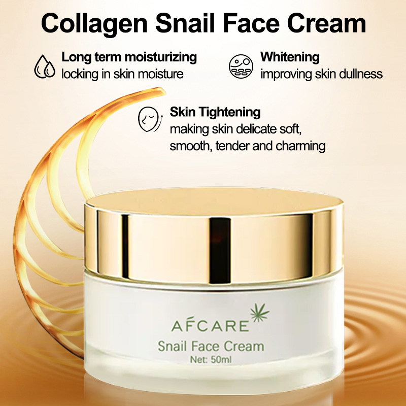 Collagen Snail Face Cream Firming Moisturizing Hydrating