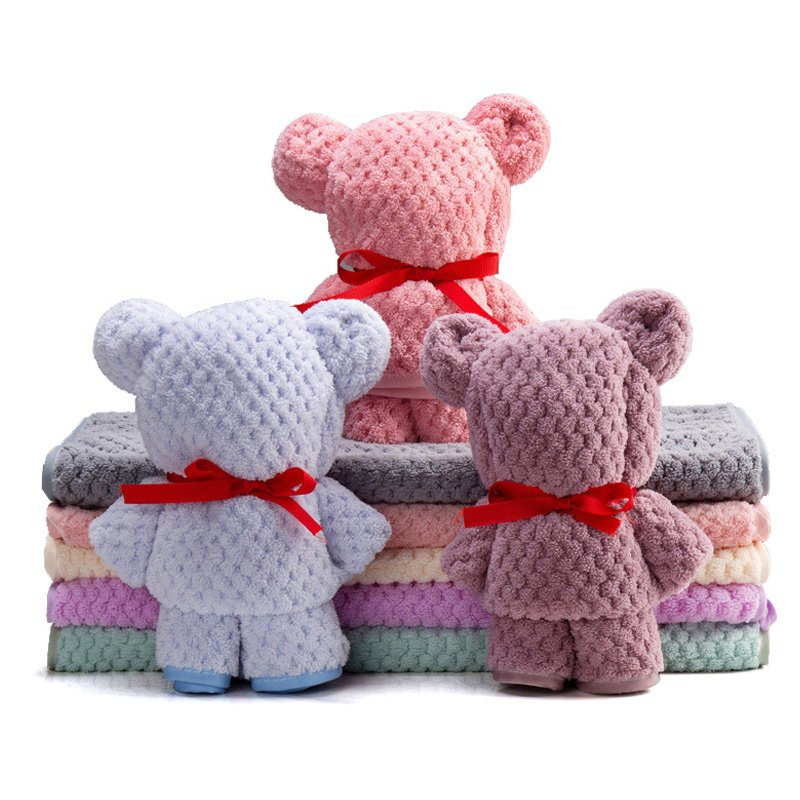 Cotton Face Towel Small Microfiber Towel Embroidered Hand Towel Mens Wrap Towel