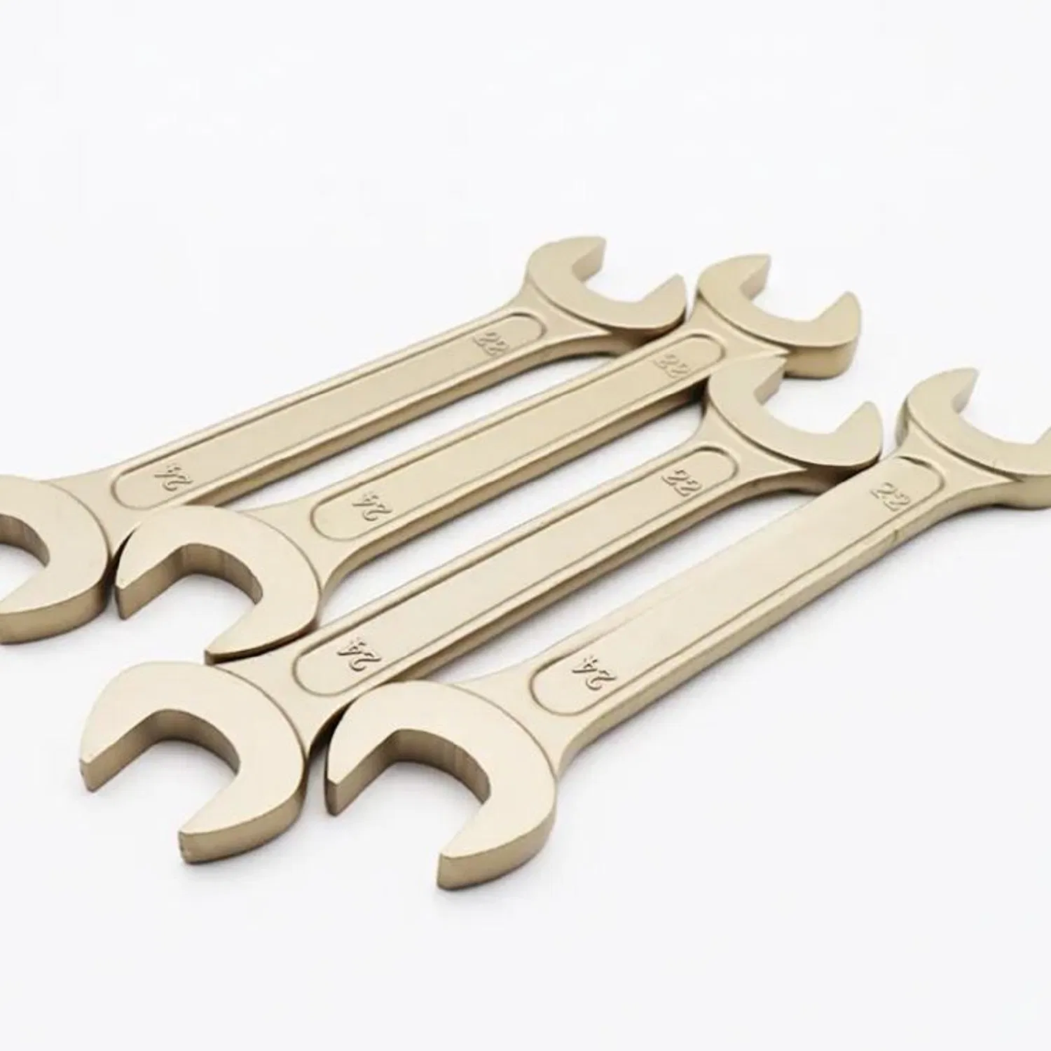 Non Sparking Double Type Wrench Open End Spanner Safety Alloy Copper Wrench