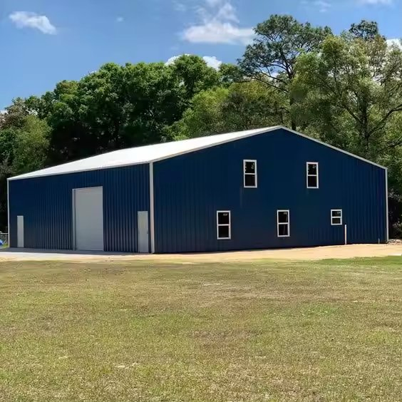 Efficient Installation Good Quality Two Story Customized Steel Structure Construction Workshop