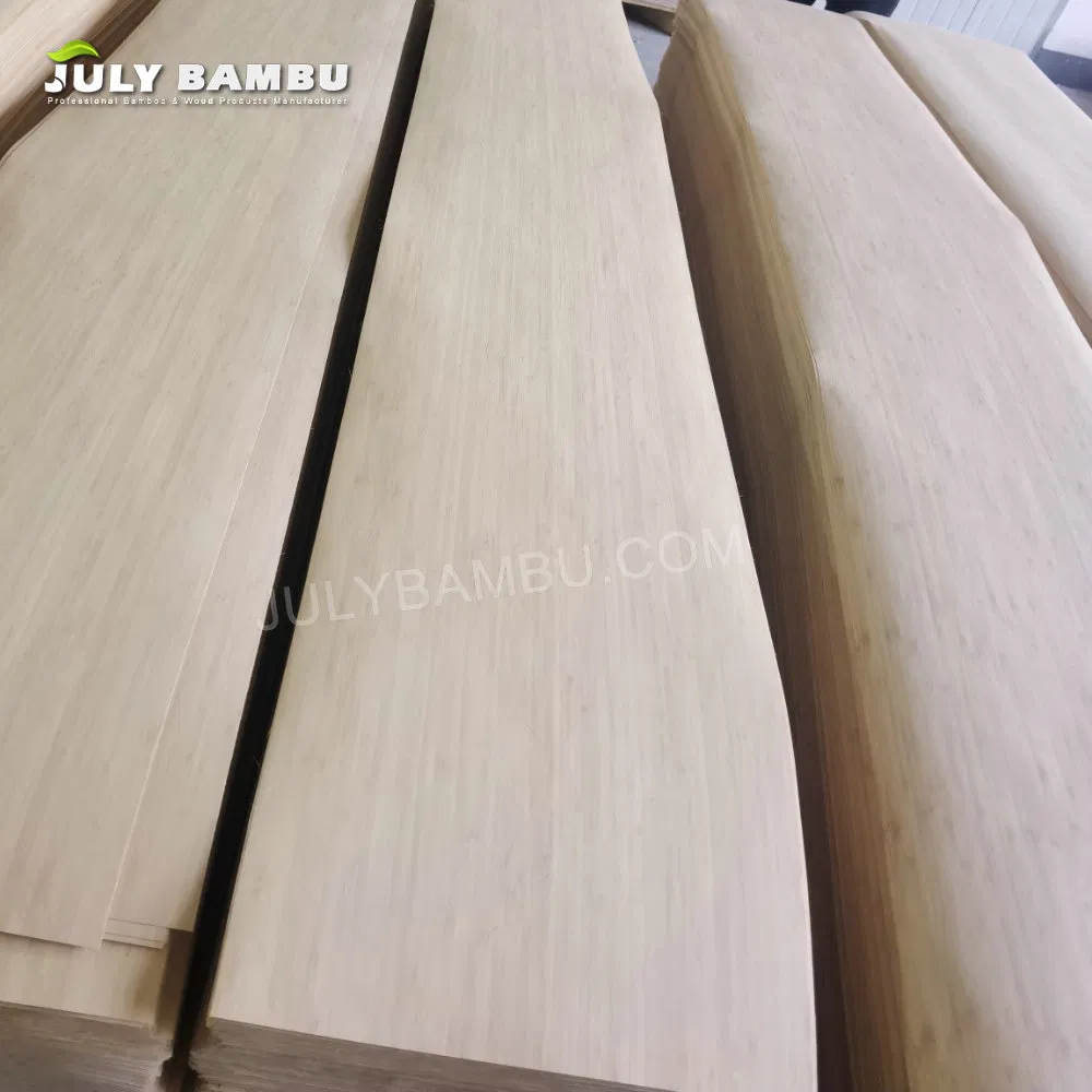 High Quality 0.6mm Flexible Bamboo Veneer for Covering Kitchen Cabinets