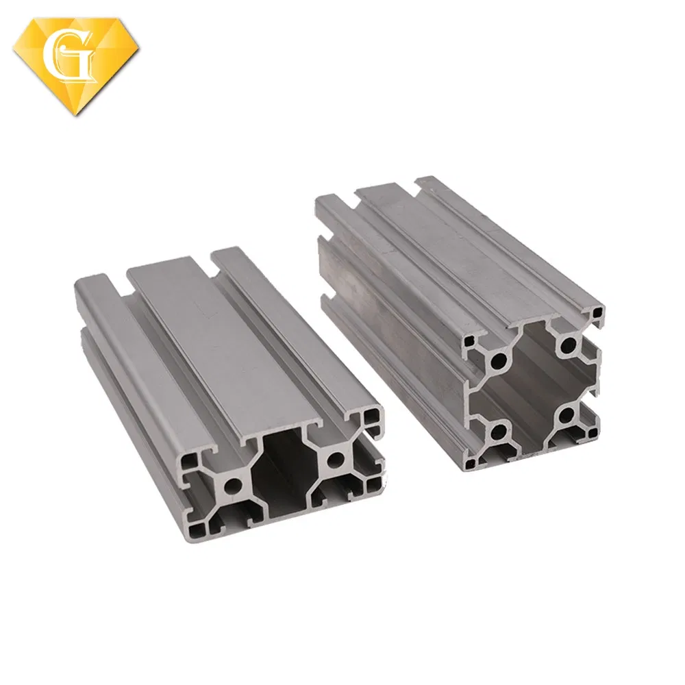 Good Quality Silver White 8021 30X30mm T Slot Aluminium /Aluminum Extrusion for Industrial Construction/Shelf/Convoyer 3030 3060 3090 4040 4080