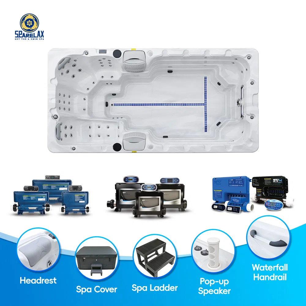 Акриловый бесконечный бассейн Swim SPA 5 метров