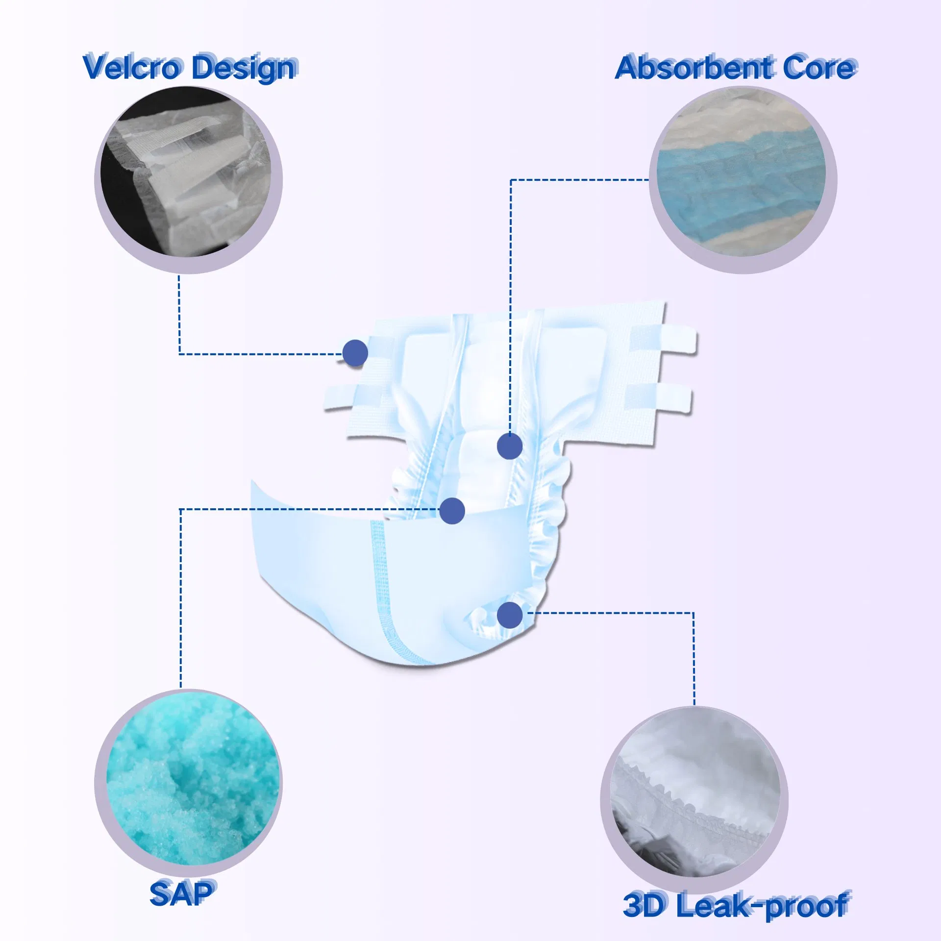 Premium Disposable Adult Diapers for Seniors - Affordable Bulk Supply