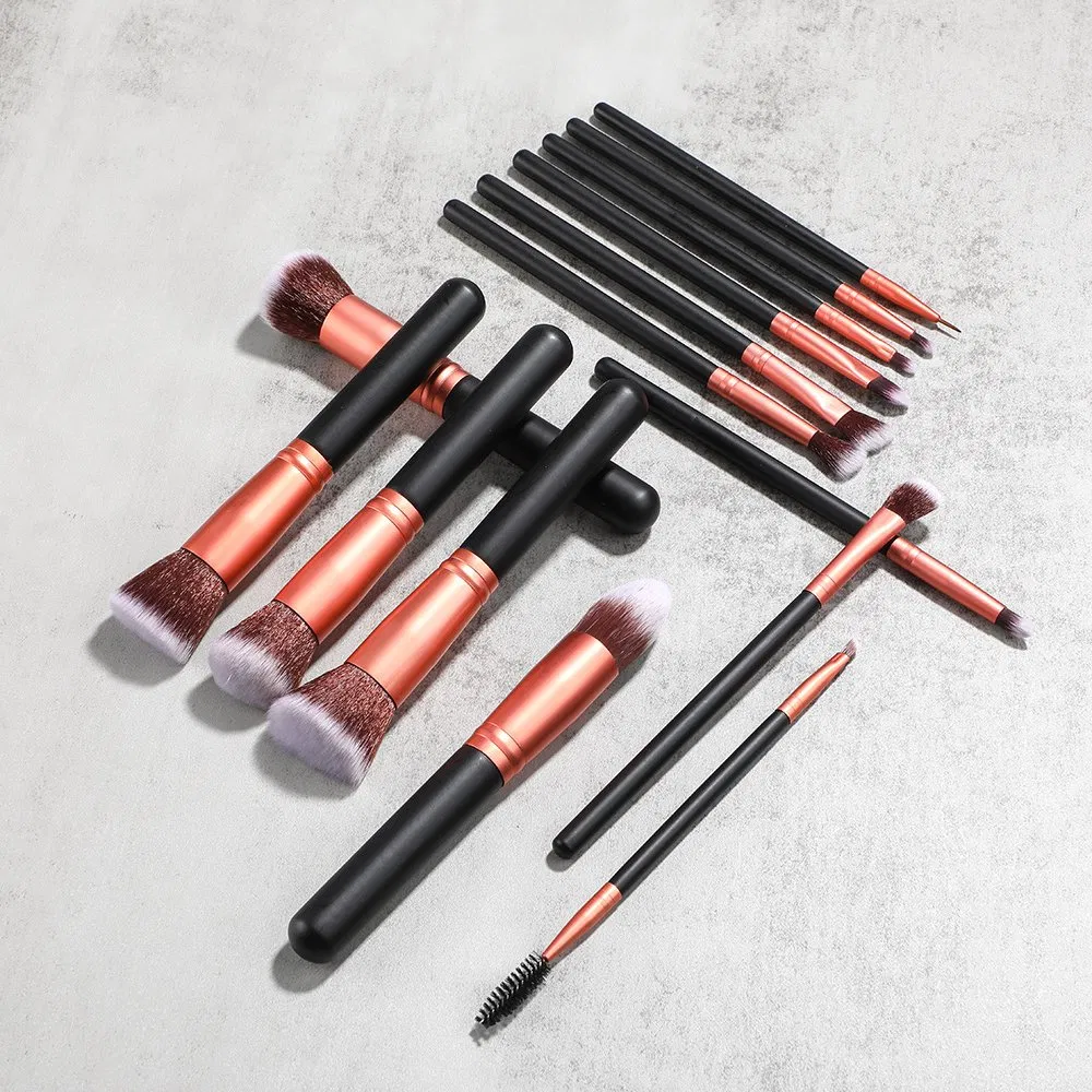 Custom OEM Private Label Maquiagem Cosmetics Beauty Luxury Makeup Brushes Sets Foundation Powder Blush Eyeshadow Concealer Lip Eye Make up Brush
