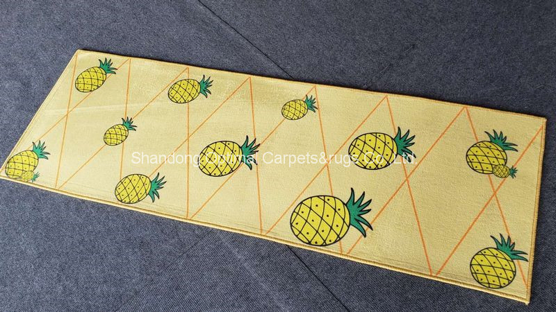 50cmx150cm Kitchen Printing Mat/Rugs with Anti-Slip Backing