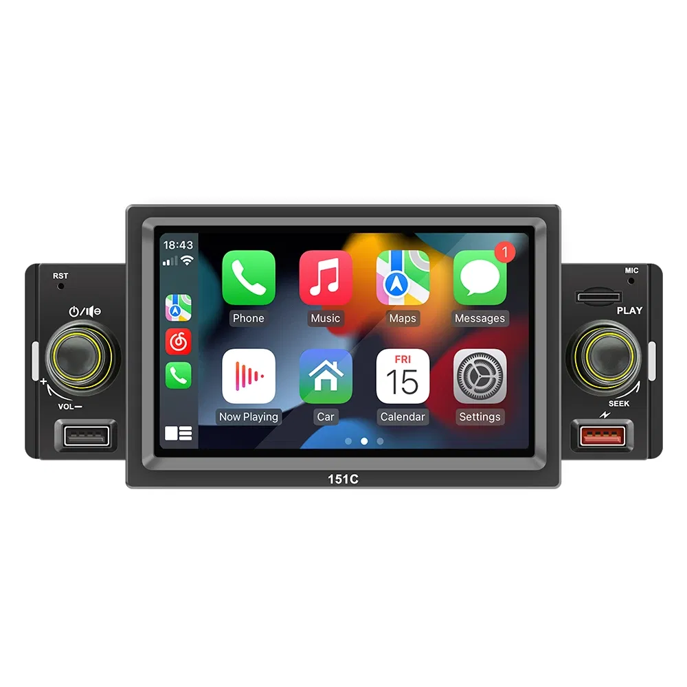 5-Inch Car MP5 Player Car Radio Wireless Carplay