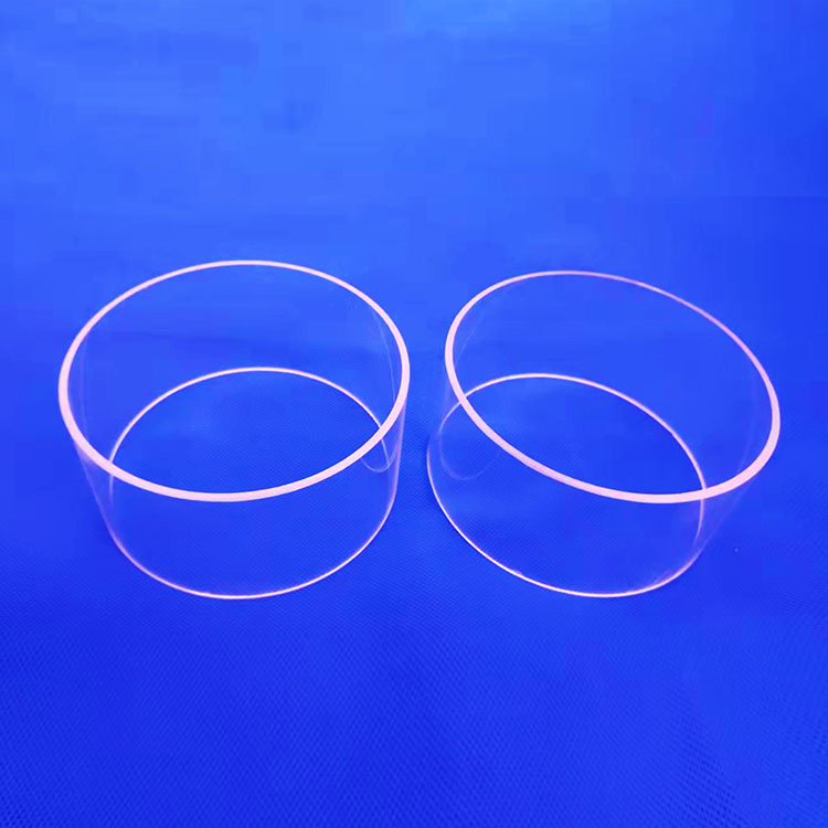 Factory Customized Quartz Glass Tube Transparent Heat Resistant Glass Tube