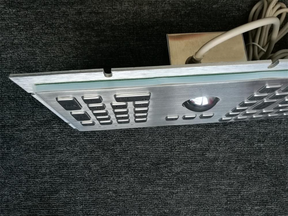 Durable IP68 Waterproof Metal Keyboard for Rugged Use