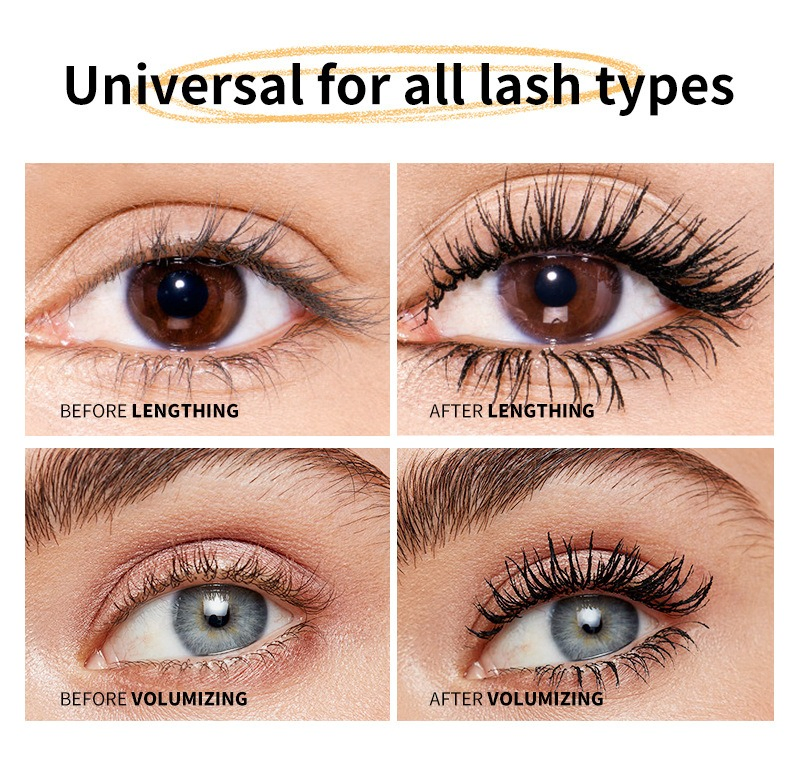 FDA Approved Mascara No Logo OEM Custom Waterproof No Smudge Thick Curling Mascara Make up
