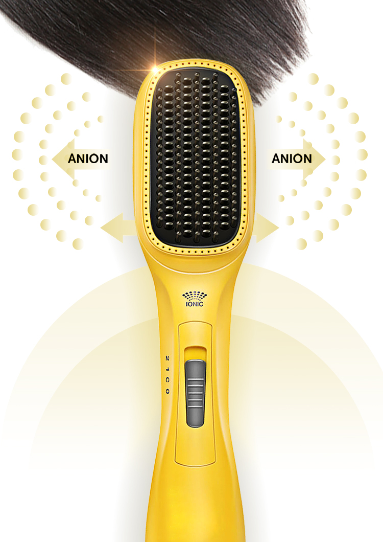 Constant Temperature Heating Multifunctional Design Smooth and Long Lasting Hot Air Comb