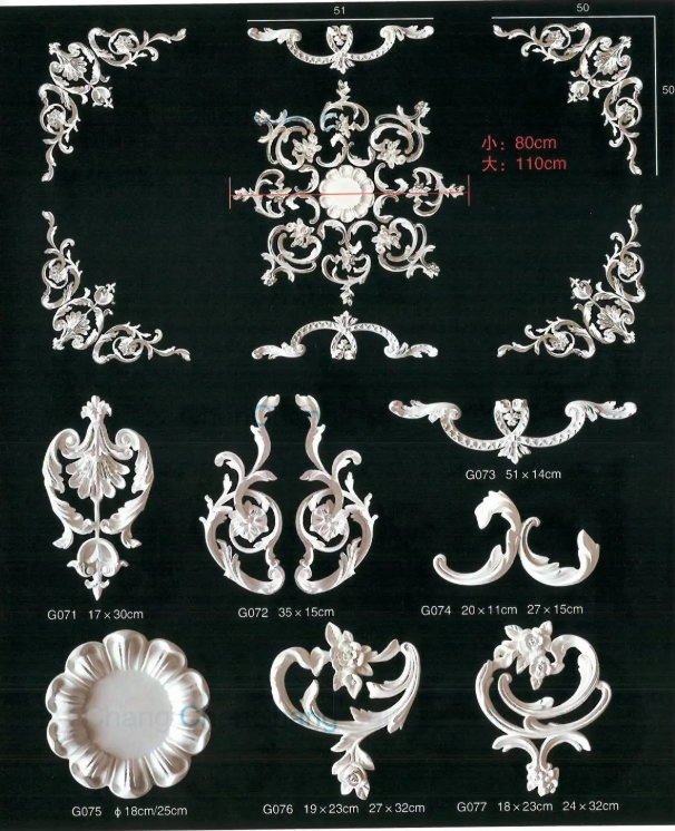 Gypse Corniche Mould for Plaster Production