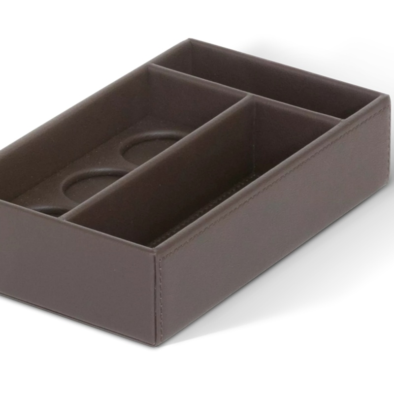 Luxury Living Accessories of Hotel Supplies Condiment Case Made of Bio-Based Leather